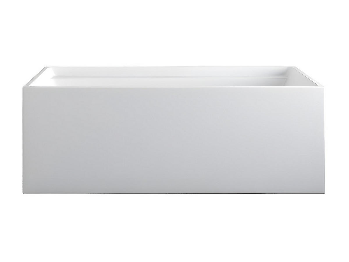 FREISTEHENDE Badewanne - 1 -Sitzer - Acryl - weiß - ASPIUS - Weiß, Kunststoff (150/60/75cm) - Vente-Unique