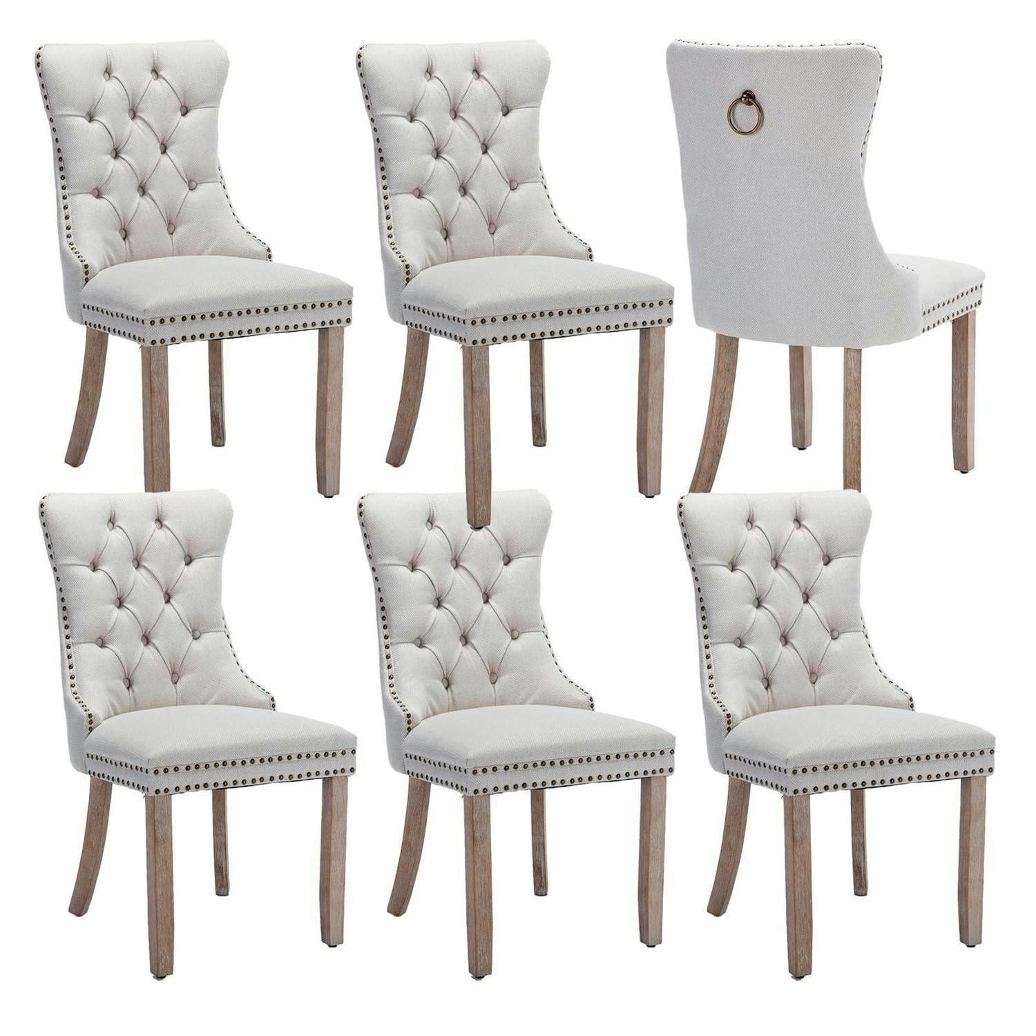 XXXLutz Esszimmerstühle Beige 44.5x97.5x54.6 cm