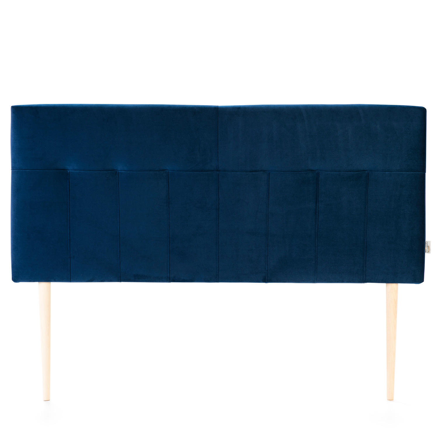 KOPFTEIL 160x100 cm Napoles Blau - Blau, Textil (8/100/160cm) - VS Venta-stock