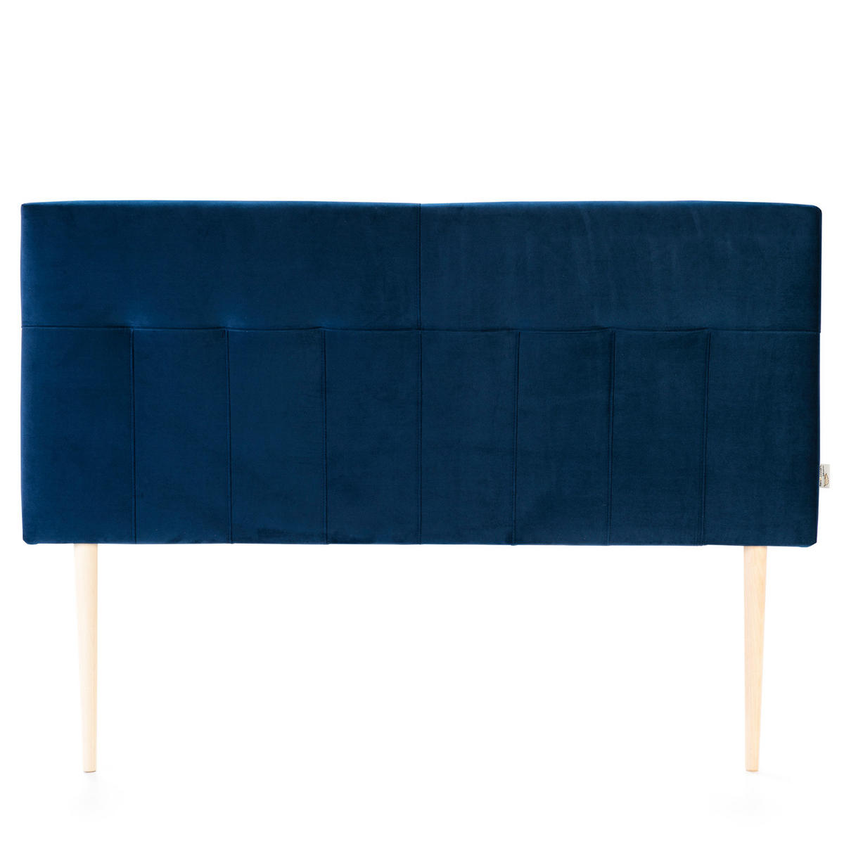 KOPFTEIL 160x100 cm Napoles Blau - Blau, Textil (8/100/160cm) - VS Venta-stock