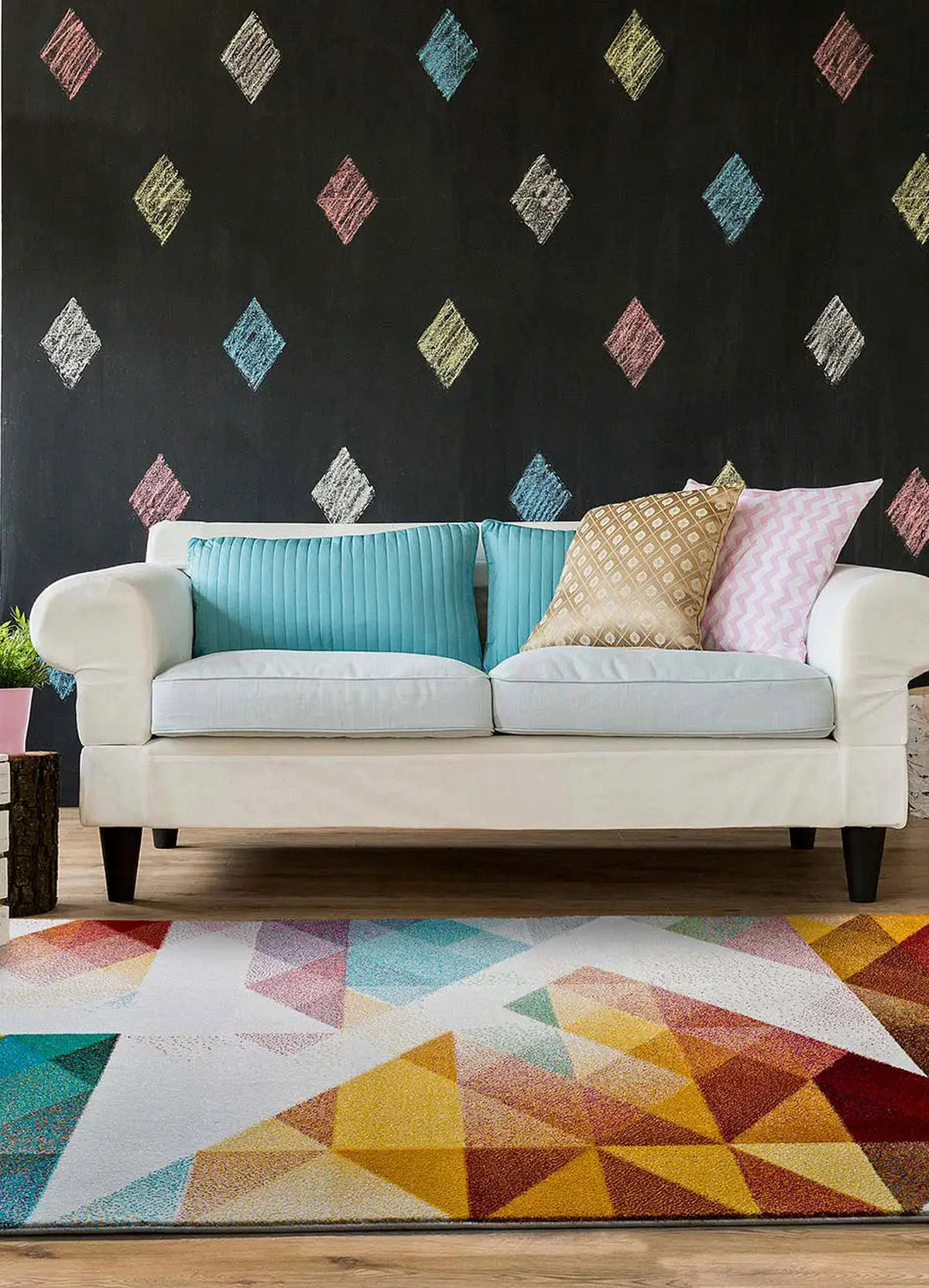 KURZFLORTEPPICH Mehrfarbig Pandora 160/230 cm - Multicolor, Textil (160/230cm) - Atticgo