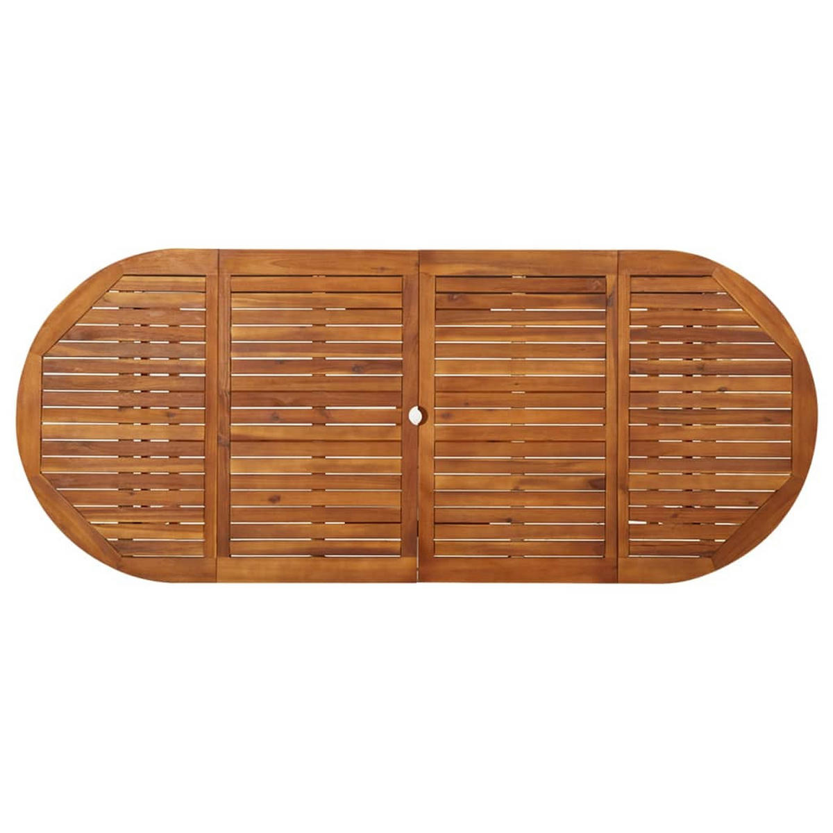 GARTENTISCH Sedo 220x90x75 cm Akazie - Braun, Holz (220/90/75cm) - DELUKE