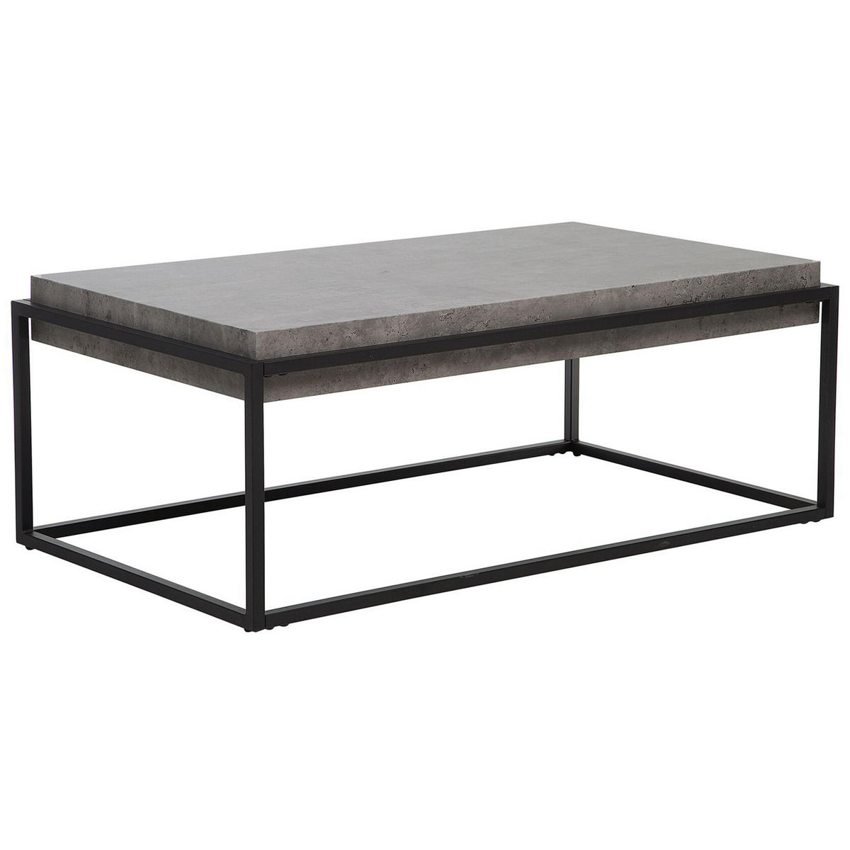 COUCHTISCH grau rechteckig Altos - Grau, Holzwerkstoff (64/104/44cm) - Beliani