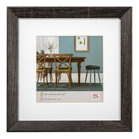 BILDERRAHMEN Fiorito Holzrahmen 20x20 cm, dunkelgrau - Grau, Holzwerkstoff (21.5/21.5/2cm) - walther design
