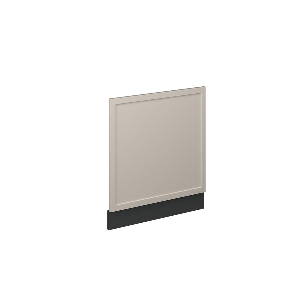 FRONTPANEL Fame-Line Gr&aring;beige 60 cm utan b&auml;nkskiva Gr&aring;, Antracit 67.4/60/1.6 cm