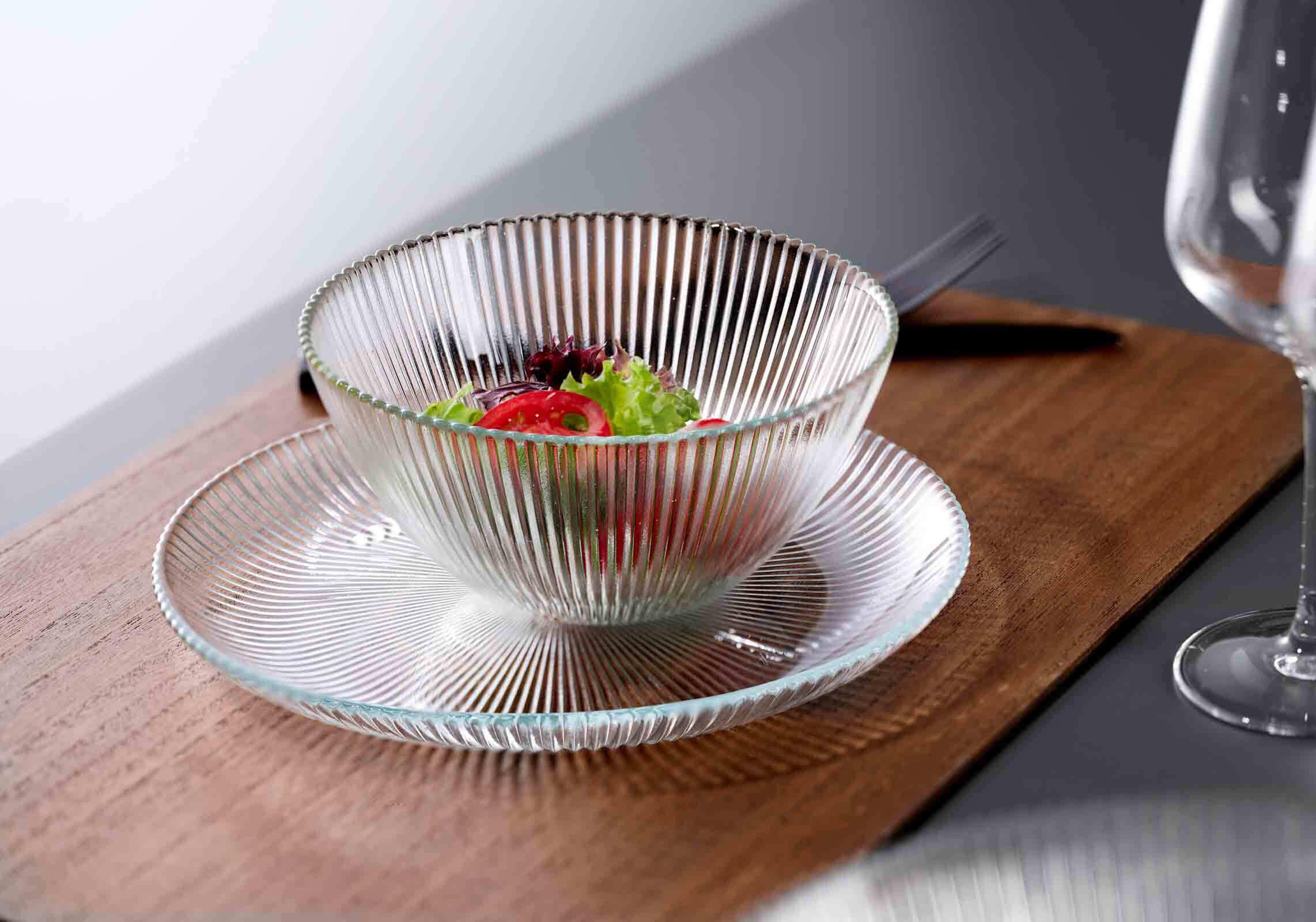 Thumbnail - Ritzenhoff Breker Servierschalen, Transparent, Glas, Rund, 25x7x25 cm, Essen & Trinken, Geschirr, Schalen & Schüsseln