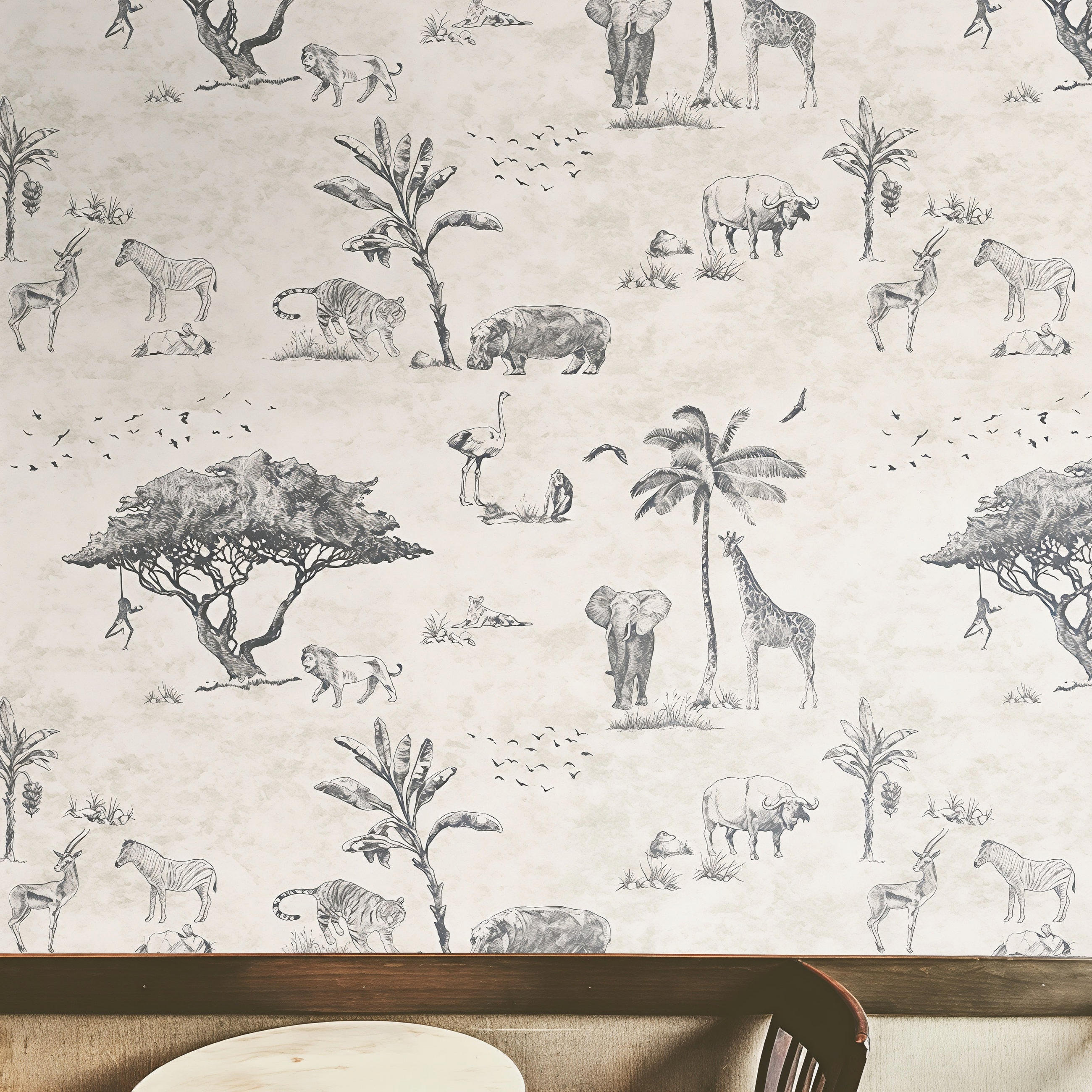 Wallpapers4Beginners Tapete Braun 200x280 cm