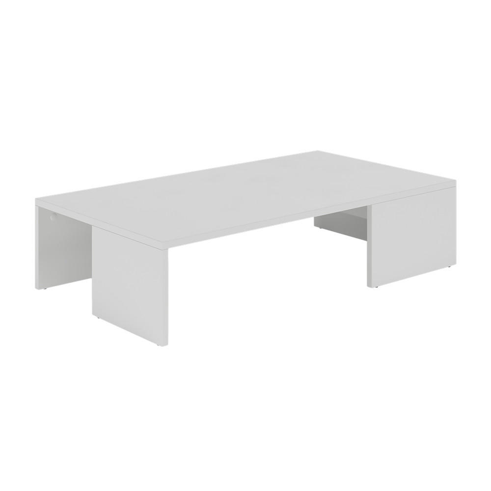 COUCHTISCH Hardi Weiß 90 x 21.4 cm - Weiß, Holzwerkstoff (50/90/21.4cm) - Vicco