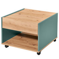 COUCHTISCH - Eiche Artisan Dekor / Salbei - Eichefarben, Holzwerkstoff (60/60/45cm) - home24