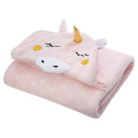 KUSCHELDECKE 100/140 cm - Rosa, Textil (100/140cm) - Atmosphera Createur d´interieur