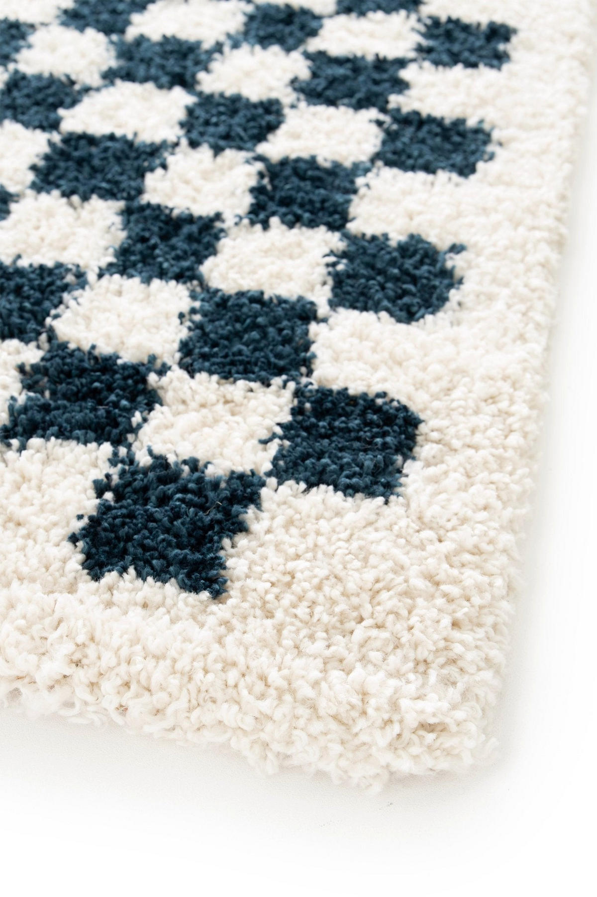 TEPPICH weich komfortabel Hochflor blau - Blau, Textil (80/150cm) - AFK Living