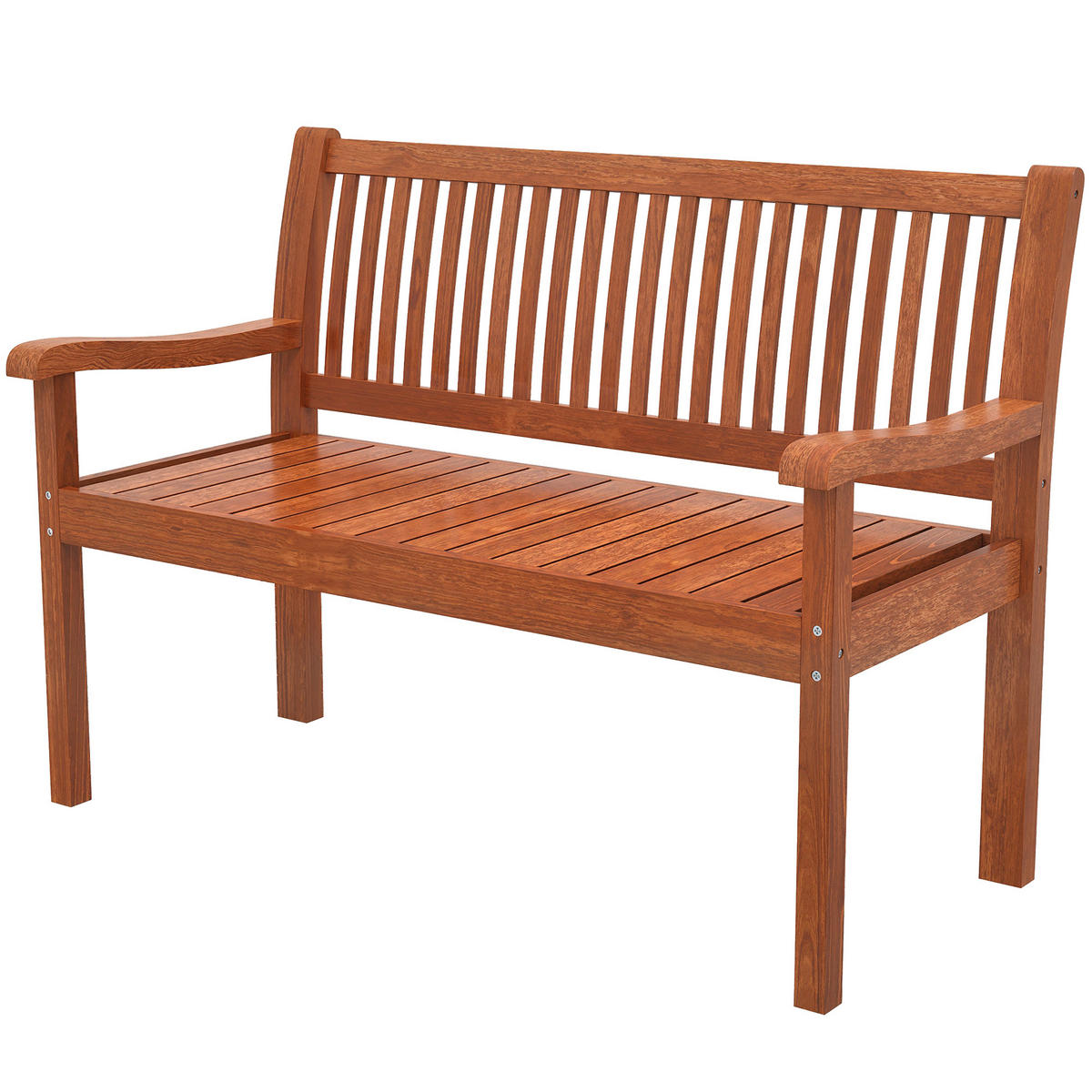 GARTENBANK DE-17788 Hellbraun - Naturfarben, Holz (125/90/62cm) - ComfortXL