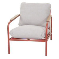 GARTENSESSEL Rot Kein Set-Set - Rot, Textil (68/81/88cm) - MCW