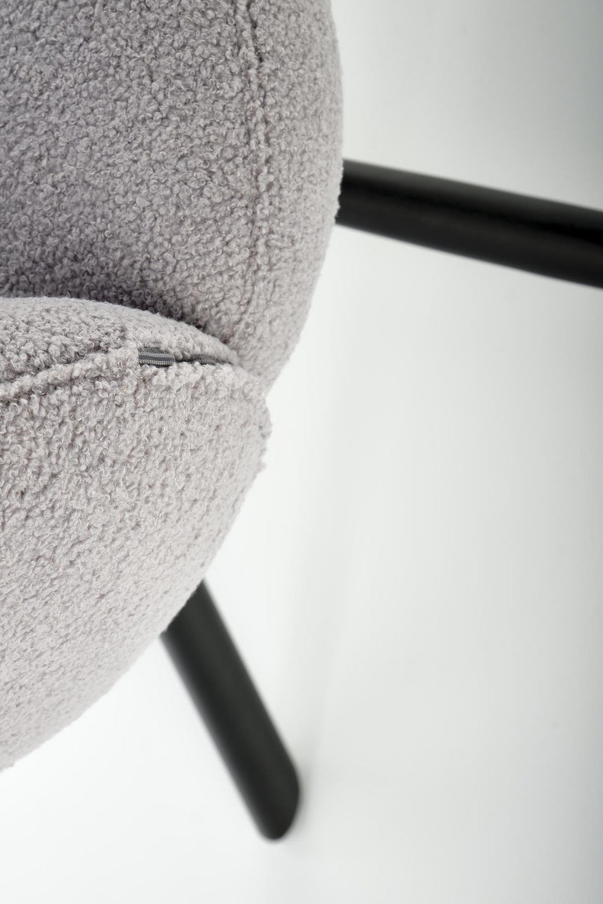 Gepolsterter Drehsessel 180° SNOOPY Grau - Grau, Textil (64/90/63cm) - Lookway