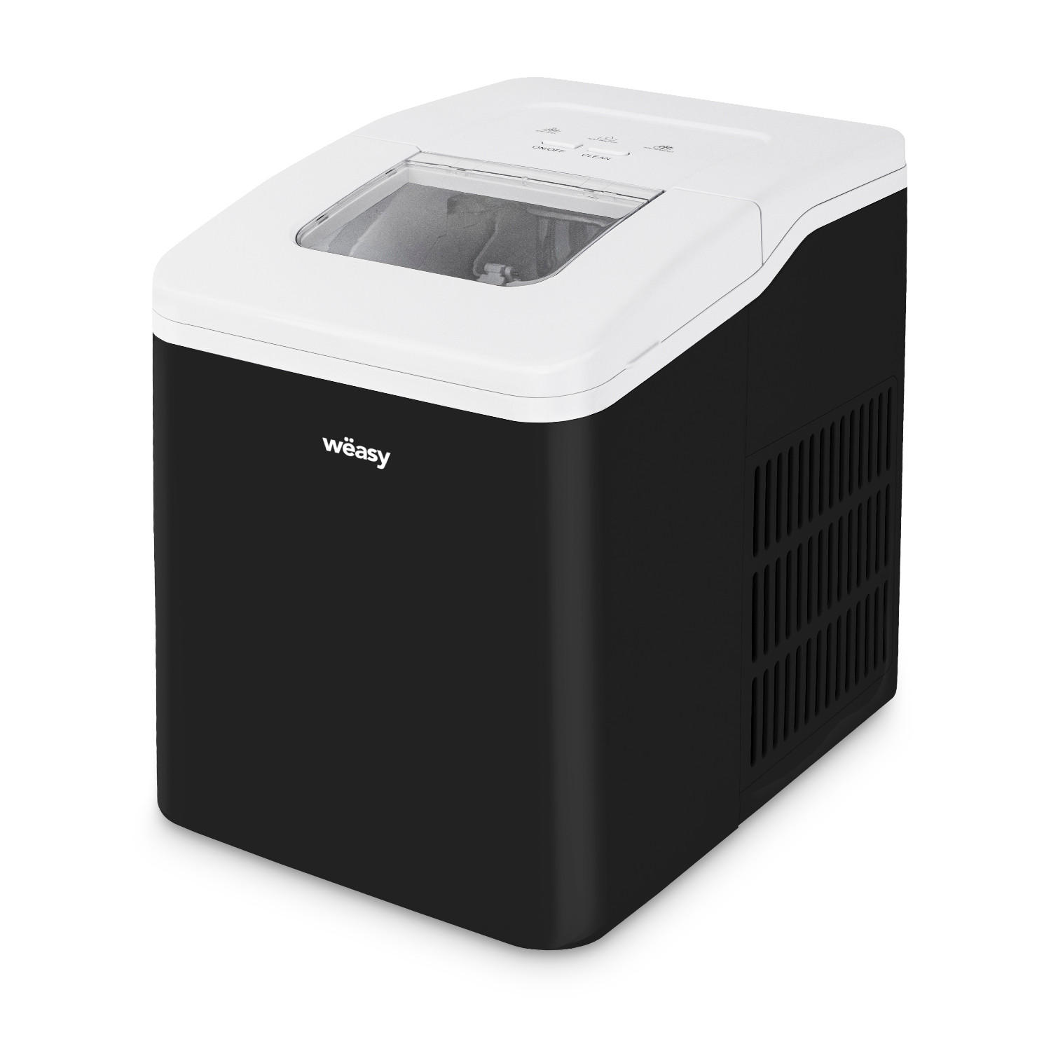 WËASY KW12 Eiswürfelmaschine - Schwarz, Kunststoff (31.5/32/22.5cm) - Weasy