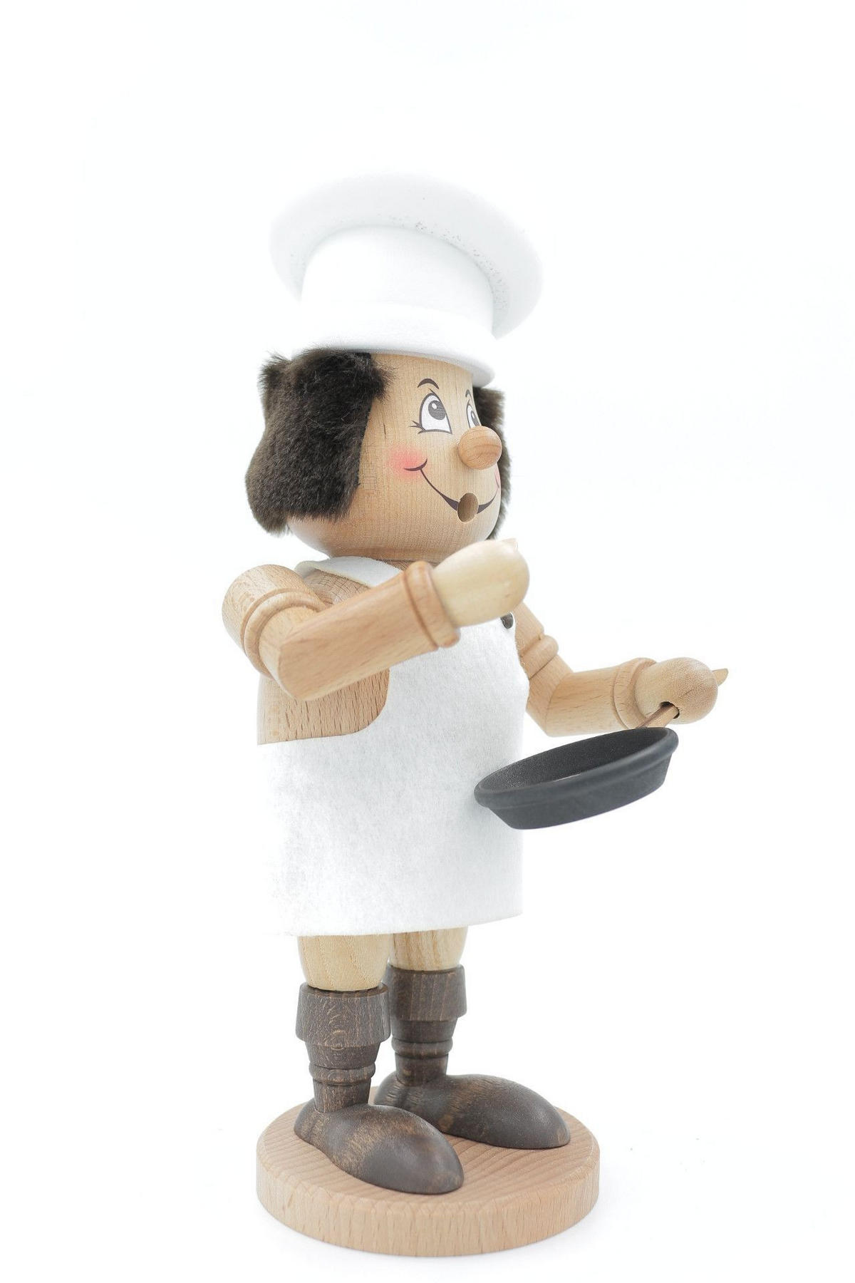 RAUCHFIGUR Wichtel Koch 23 cm - Multicolor, Holz (11/26/0.1cm)