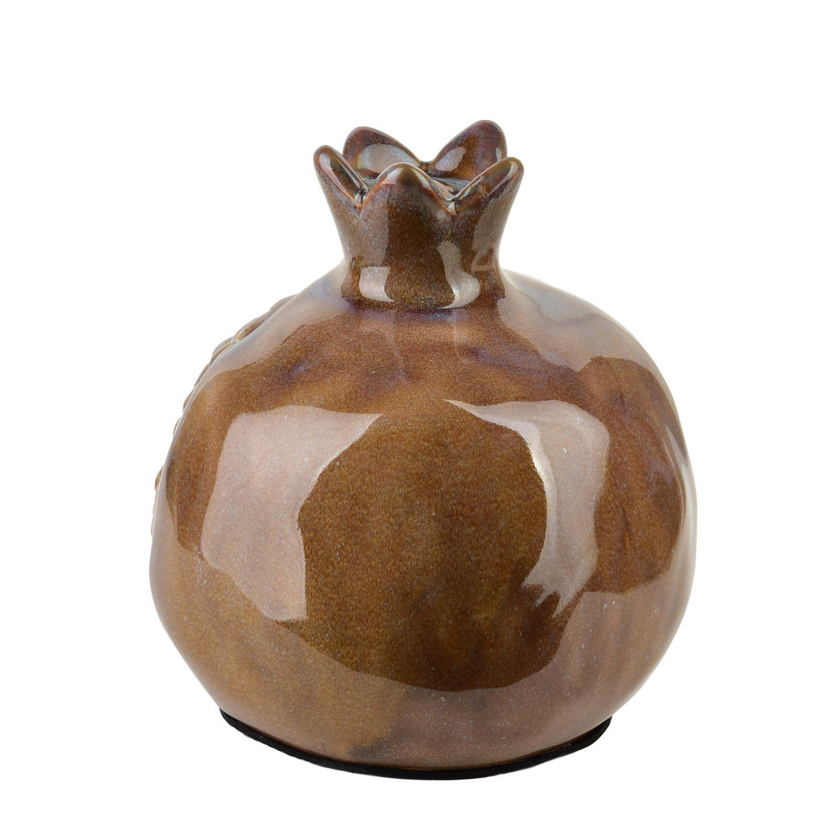 DEKOFIGUR Saggio braun 12/12/13 cm Keramik - Braun, Keramik (12/13/12cm) - Mondex