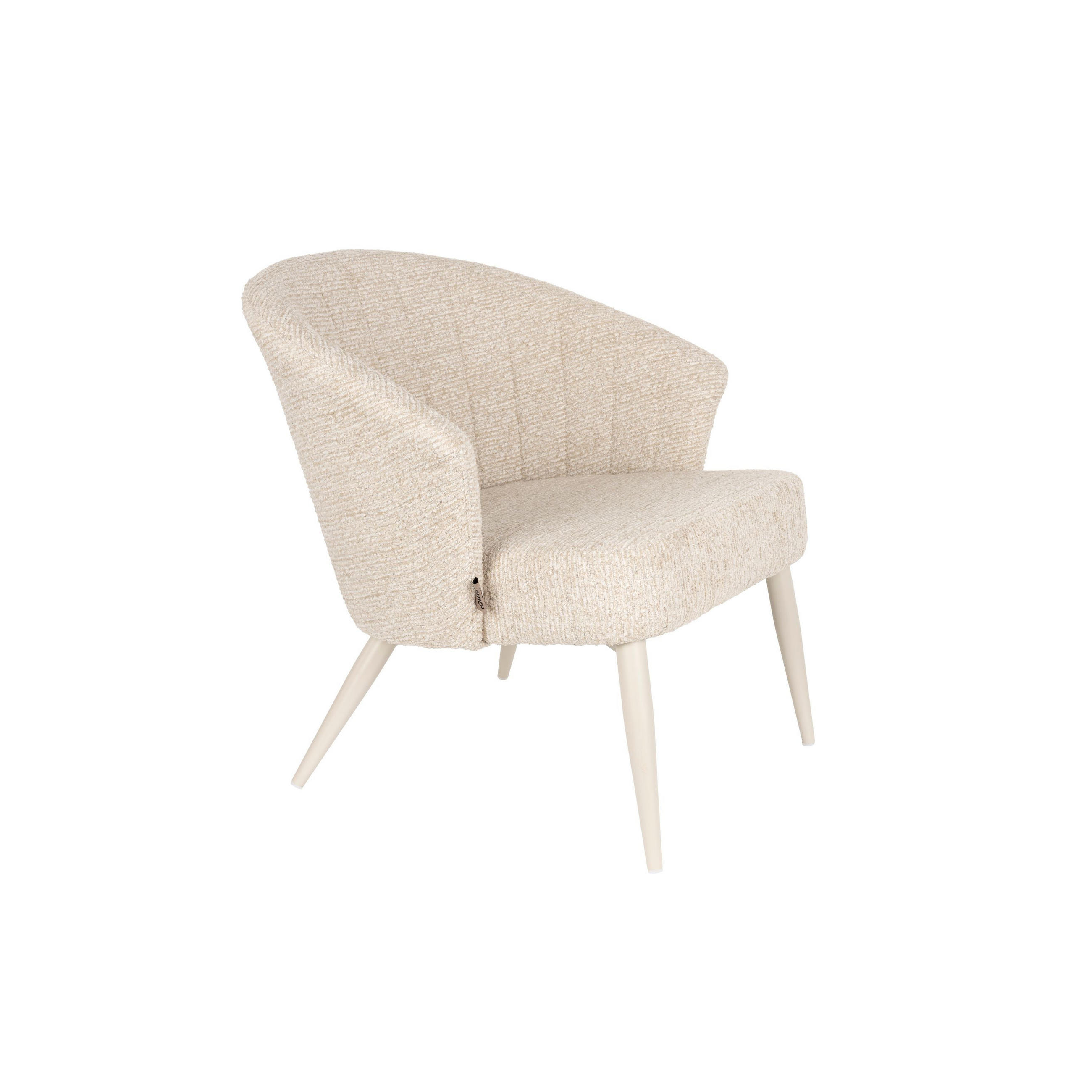 SESSEL Georgia Beige - Beige, Kunststoff (77/71/73.5cm) - Dutchbone