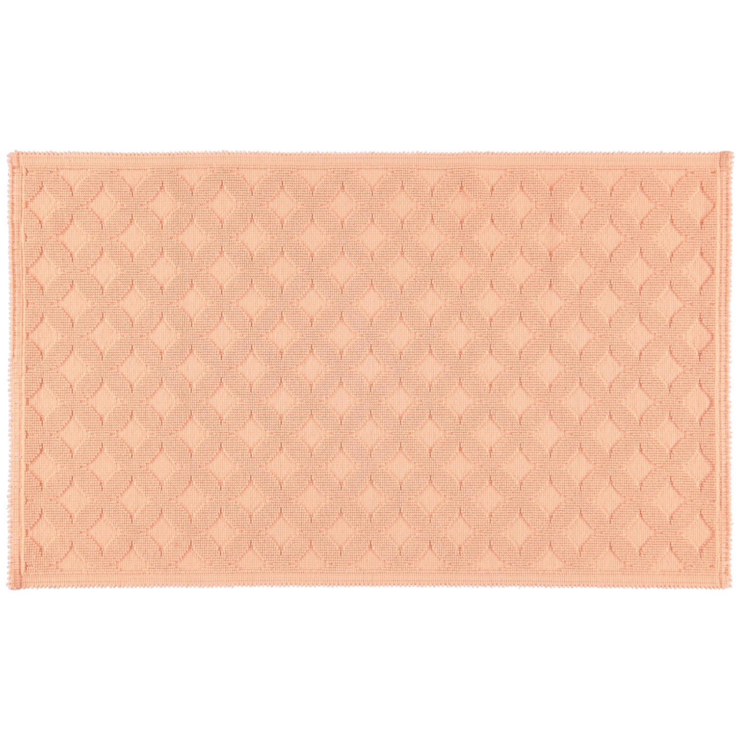 BADEMATTEN SEASIDE PEACH - 405 - Orange, Textil (70/120cm) - Rhomtuft