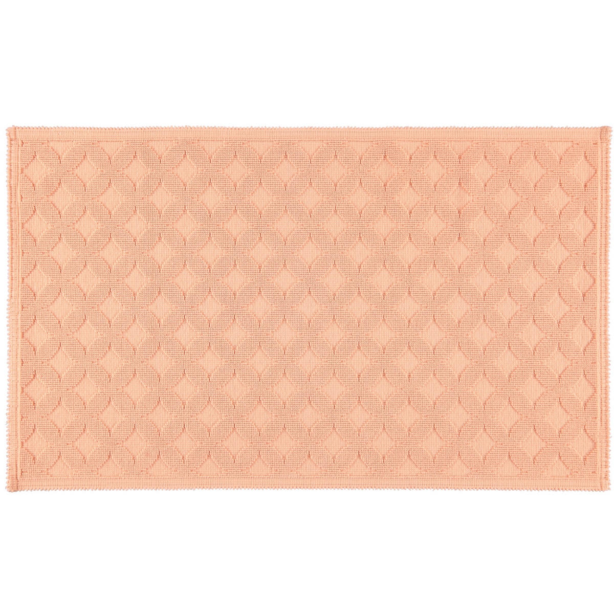 BADEMATTEN SEASIDE PEACH - 405 - Orange, Textil (70/120cm) - Rhomtuft