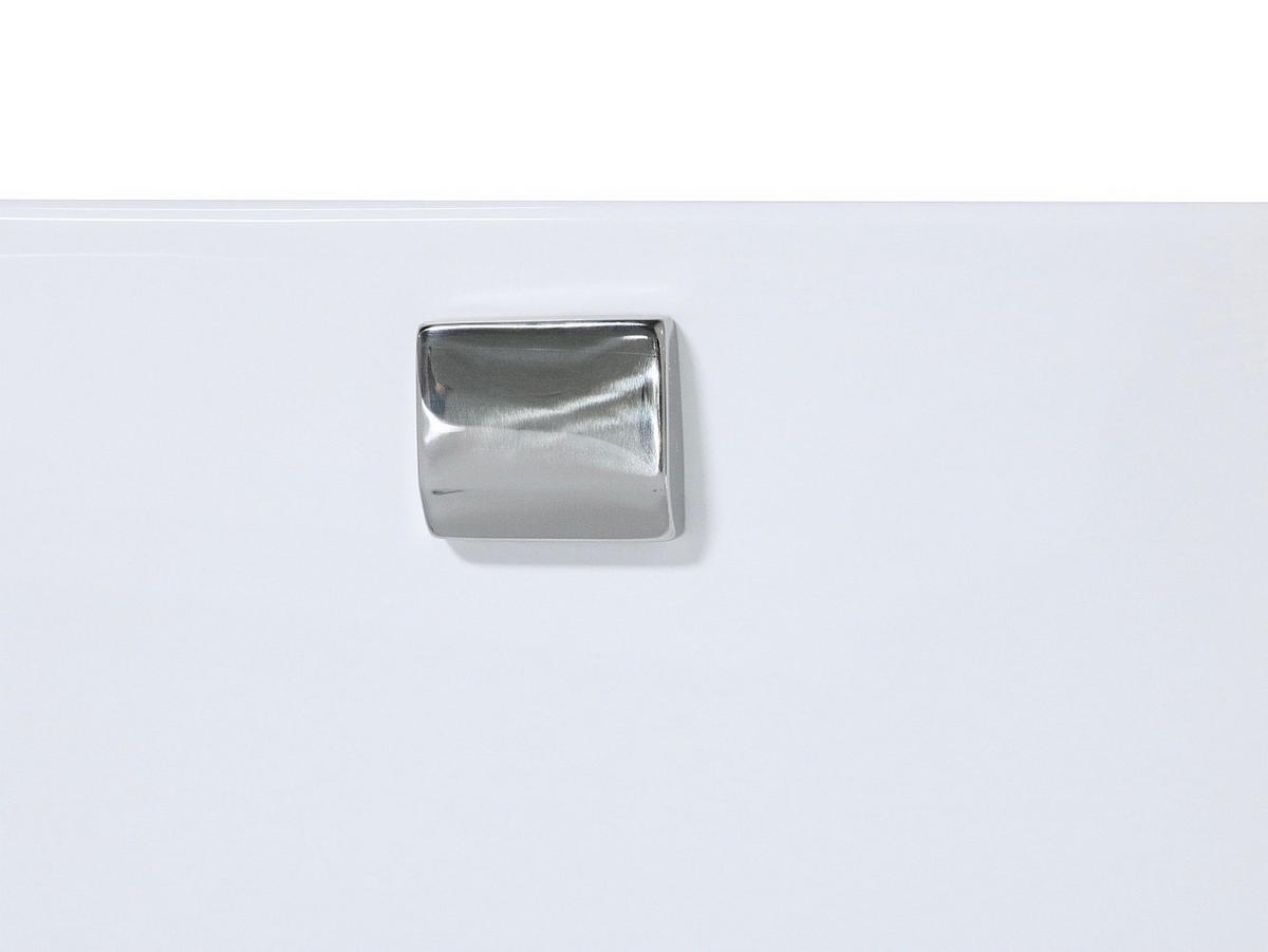 WHIRLPOOLBADEWANNE - 1 Person - Acryl - Weiß - Weiß, Kunststoff (160/60/75cm) - Vente-Unique