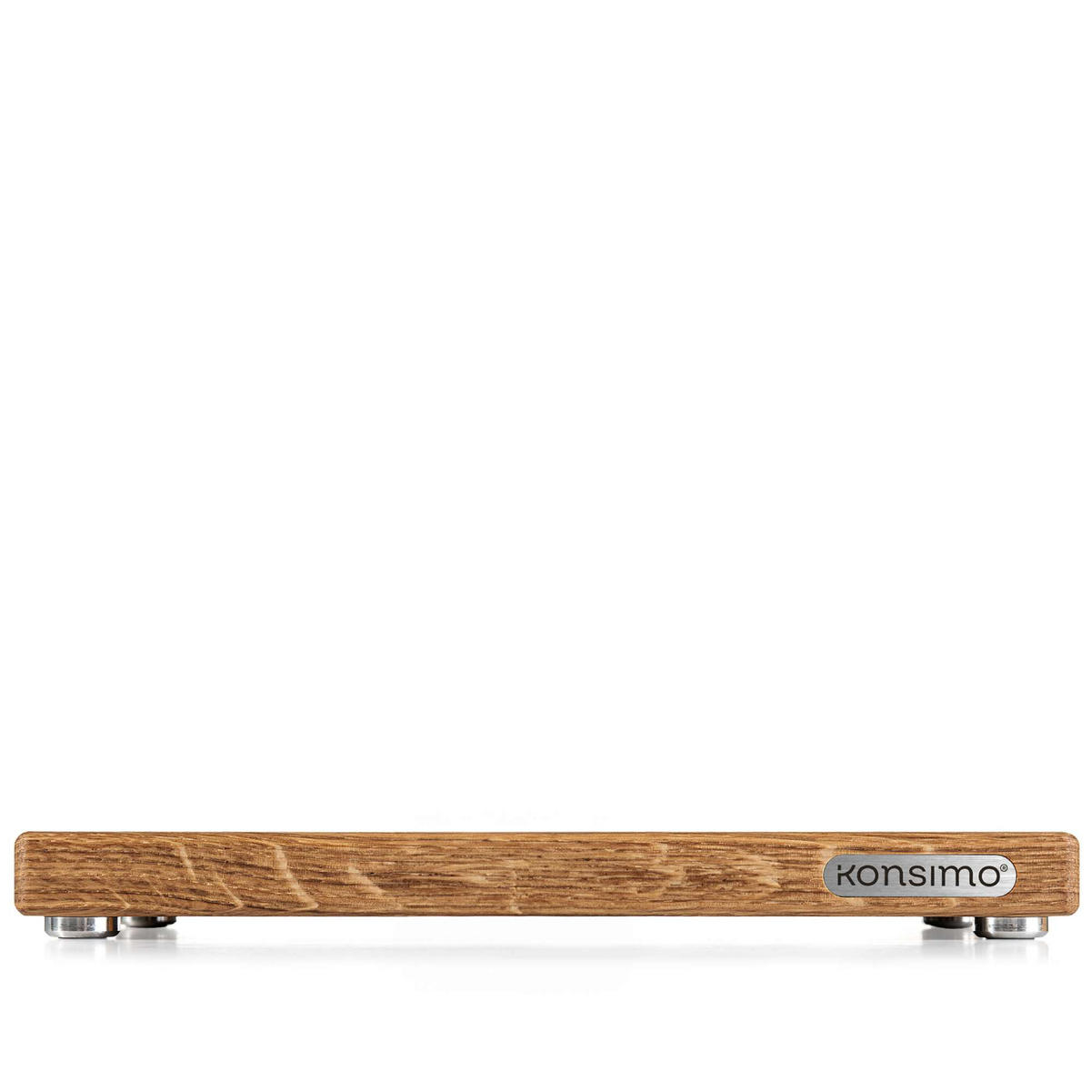 SCHNEIDEBRETT Solida - Eichefarben/Braun, Holz (20/30cm) - KONSIMO®