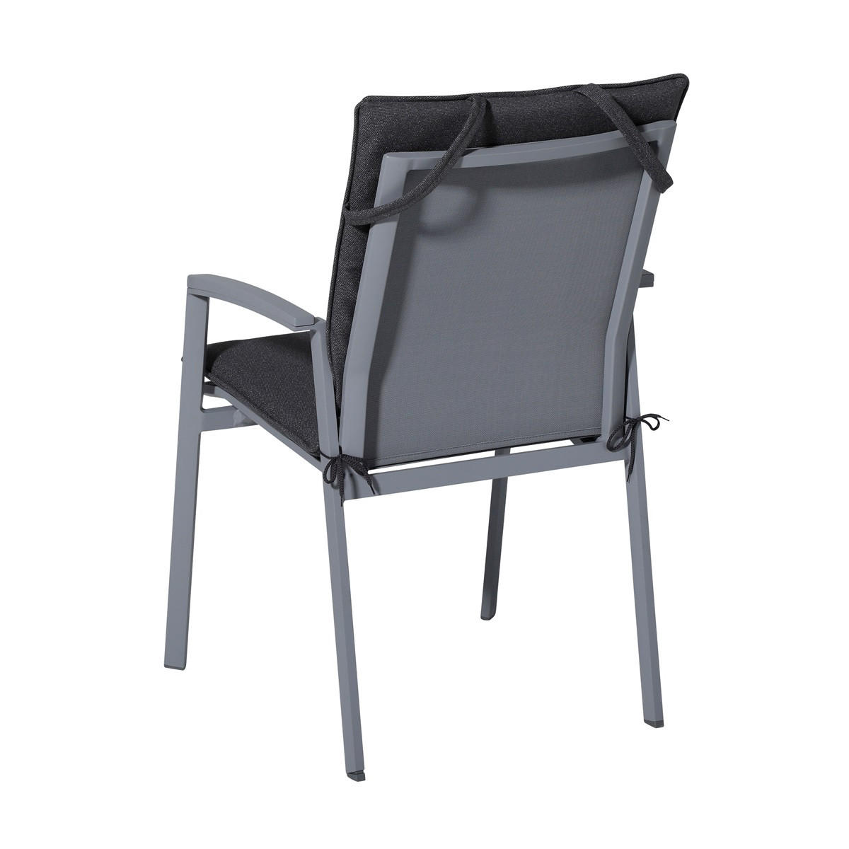 GARTENSTUHLKISSEN Manchester 97/49 cm 4er-Set - Anthrazit, Textil (49/6/97cm) - Madison