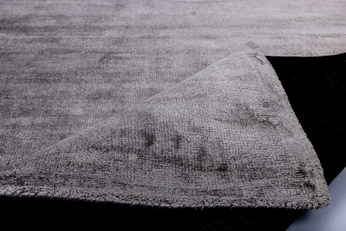VISKOSETEPPICH Star 170x240 cm - Anthrazit, Textil (170/240cm) - THEKO