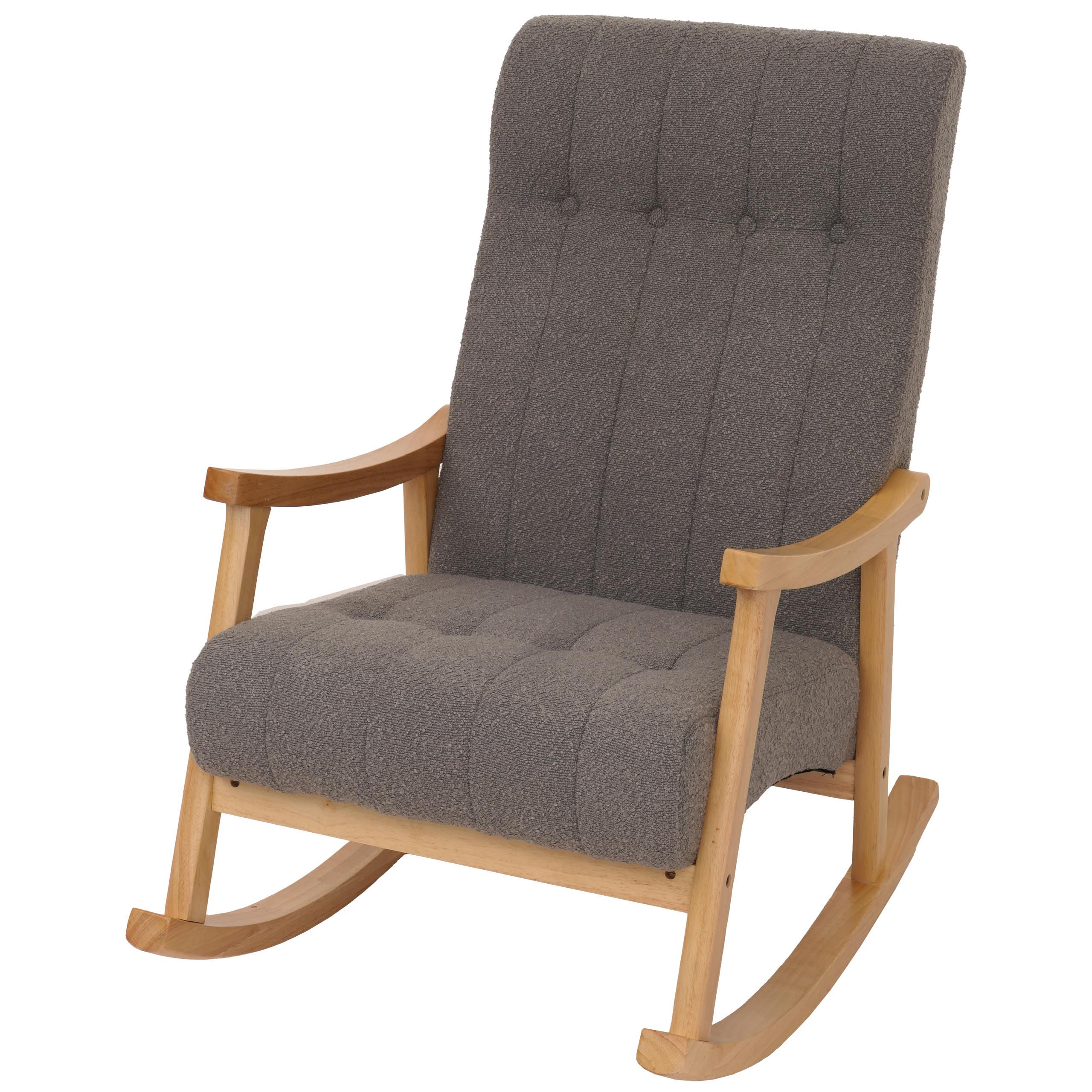 SCHAUKELSTUHL Anthrazit - Anthrazit, Textil (64/97/85cm) - MCW