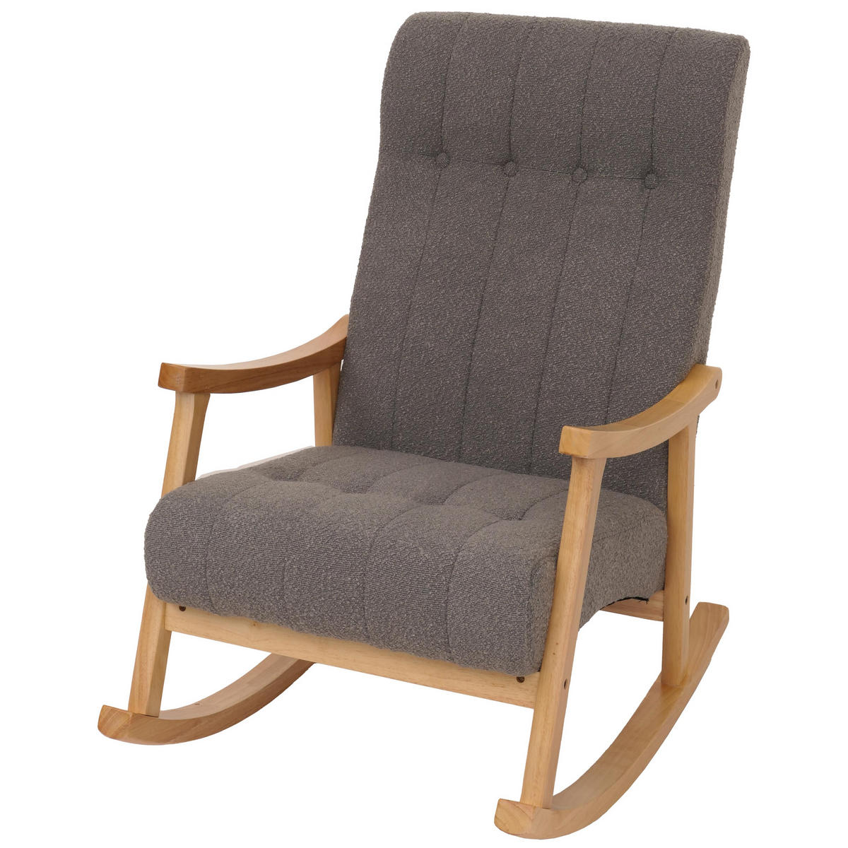 SCHAUKELSTUHL Anthrazit - Anthrazit, Textil (64/97/85cm) - MCW