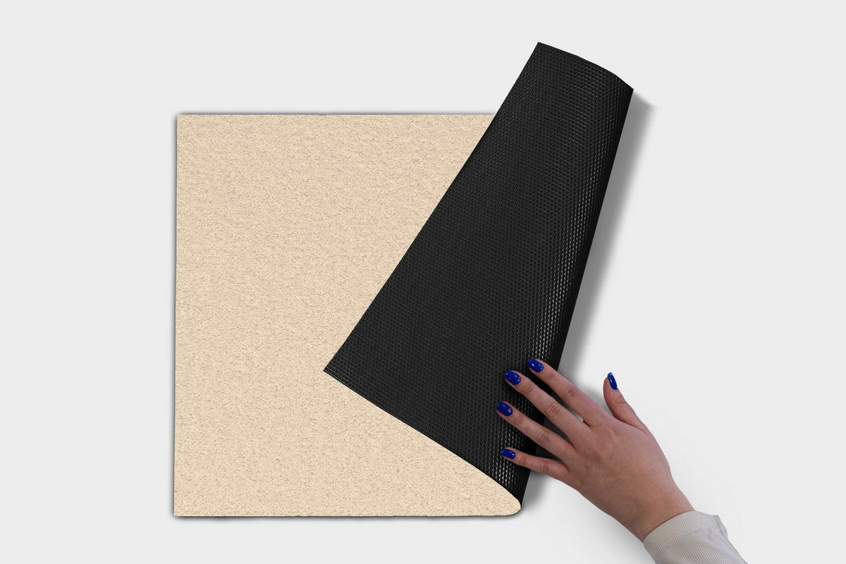 FUSSMATTE 60 x 40 cm Sandstrand - Beige, Textil (60/40cm) - TULUP