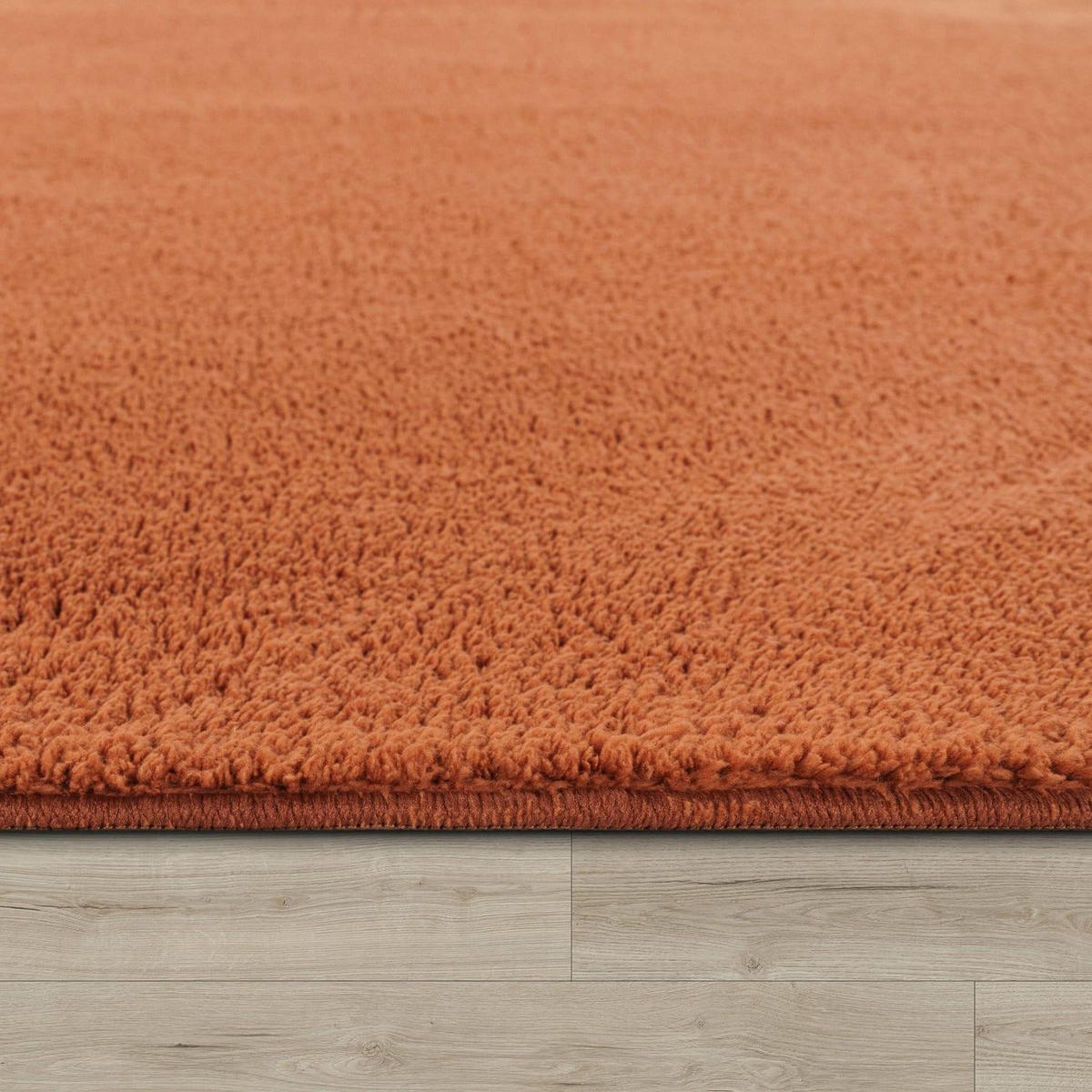KURZFLORTEPPICH 200/200 cm Cadiz 630 - Kupferfarben, Kunststoff (200/200cm) - Paco Home