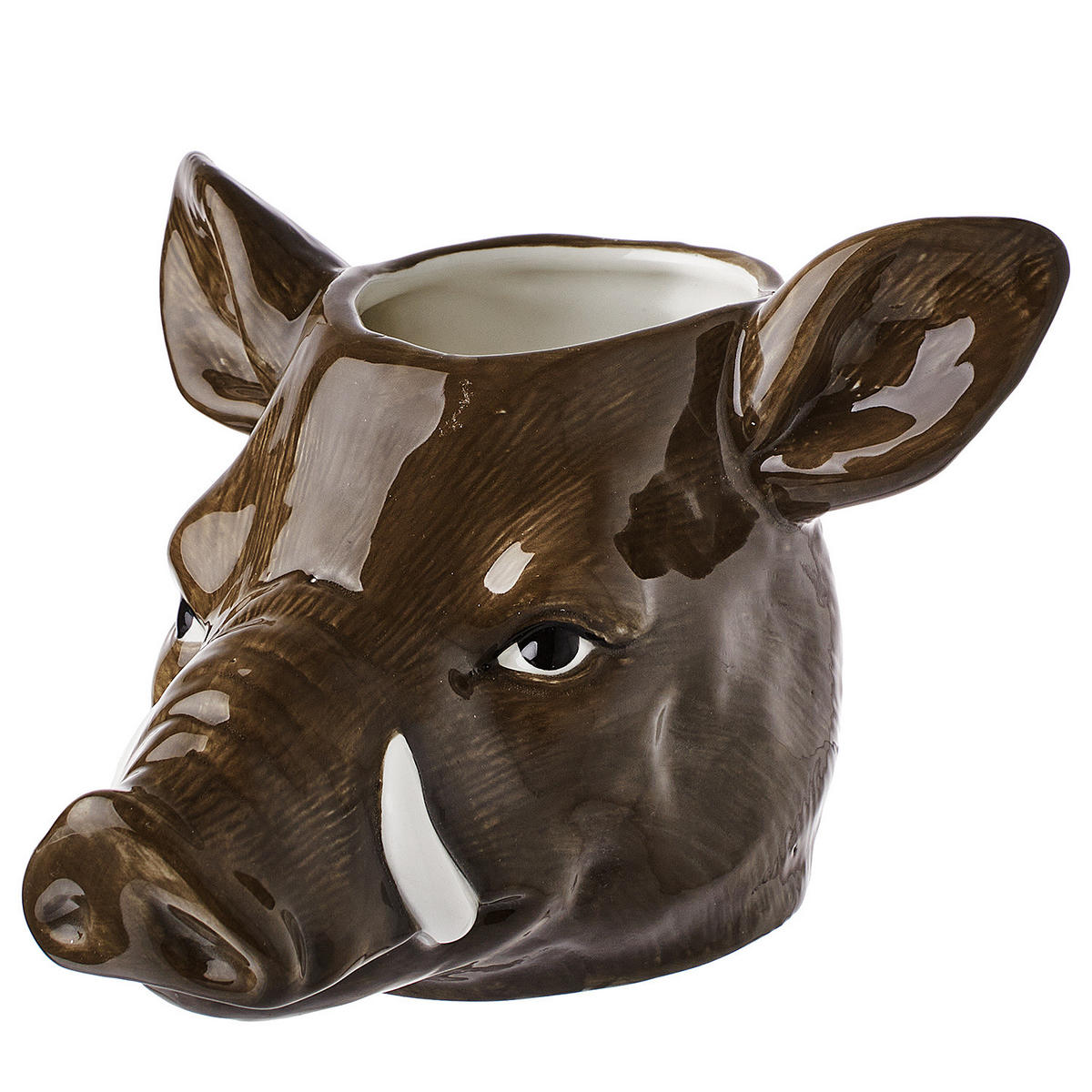 BLUMENTOPF Enchanted Forest - Dunkelbraun, Keramik (11cm) - Butlers