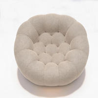 WOHNZIMMERSESSEL Cocoon 1-Sitzer - Sand - Beige, Textil (120/75/113cm) - COCO Living