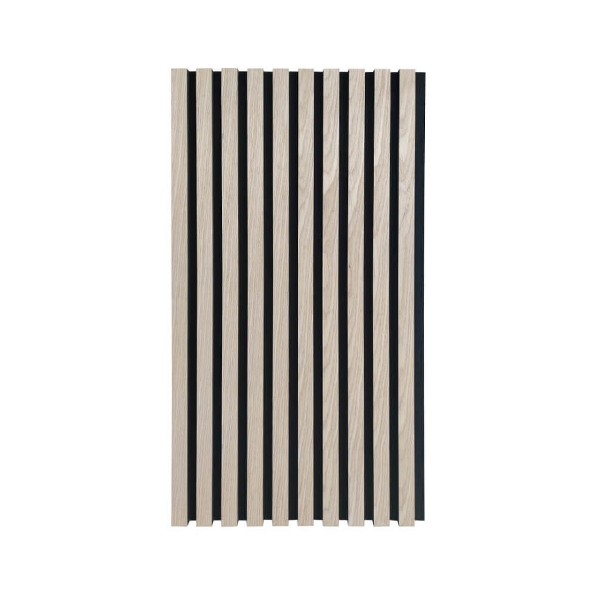 AKUSTIKPANEEL SONIC - Light Oak, 1 - Braun, Holzwerkstoff/Textil (40.5/80/2.2cm) - Home Deluxe