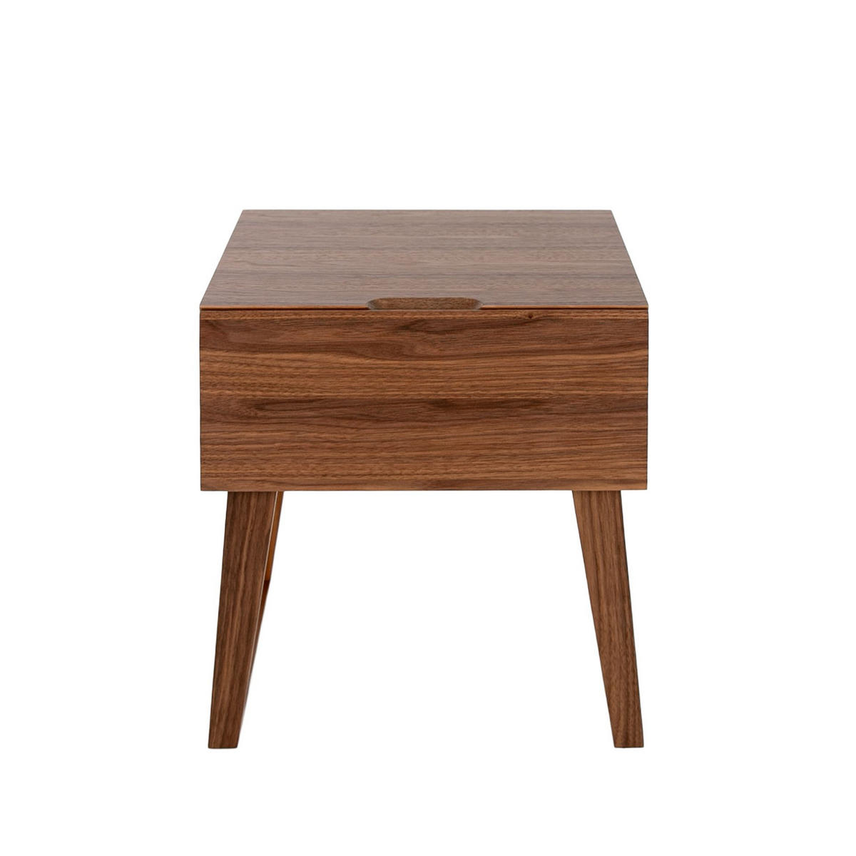 NACHTTISCH Nussbaum - Walnussfarben/Multicolor, Holz/Holzwerkstoff (45/50/40cm) - ANGEL CERDA