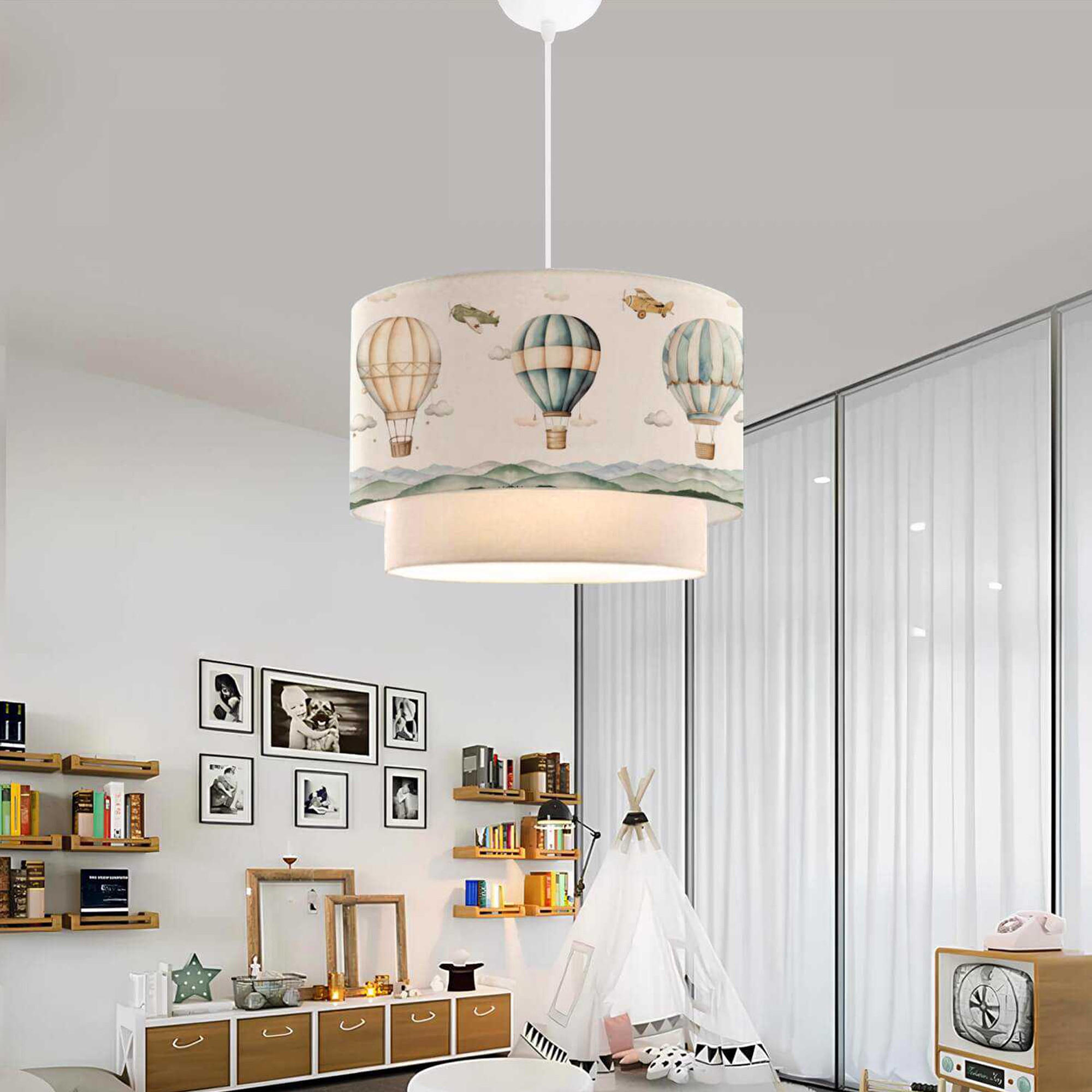 HÄNGELEUCHTE Lurgan - Weiß, Textil (30/30/70cm) - lux.pro