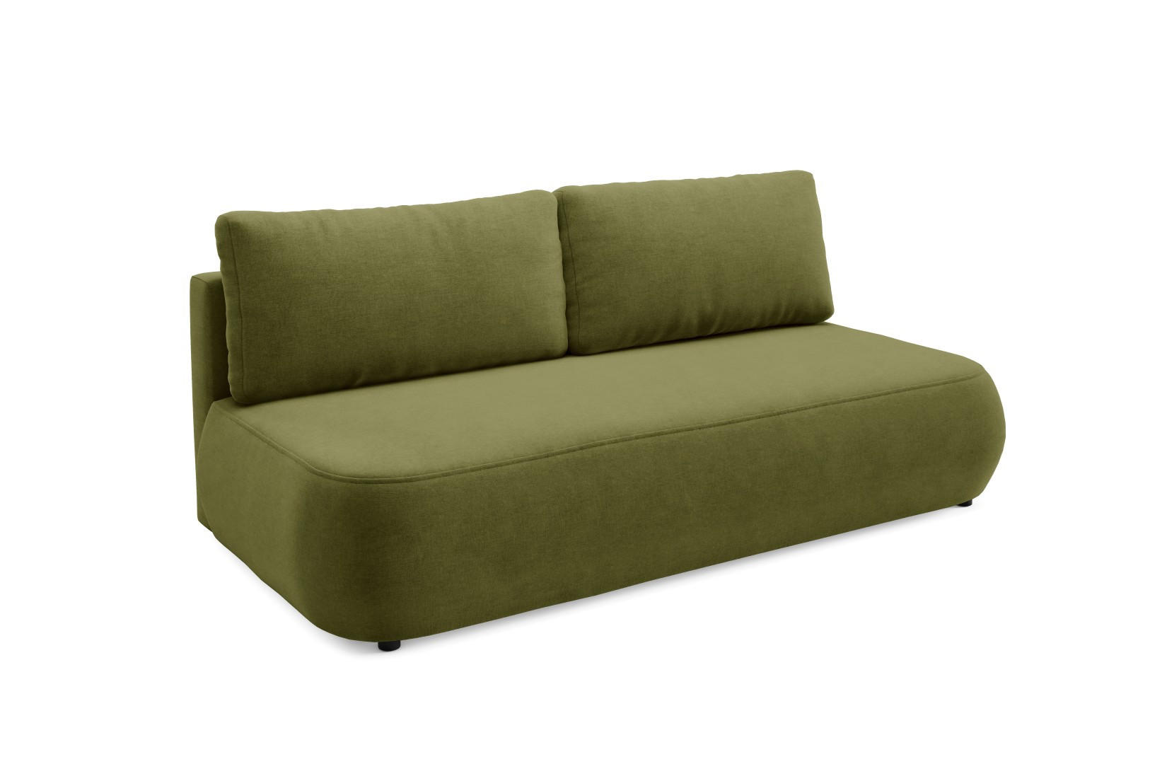 Thumbnail - Furnisell Schlafsofa, Waldgrün, Textil, 210x82x106 cm, Wohnzimmer, Sofas & Couches, Schlafsofas