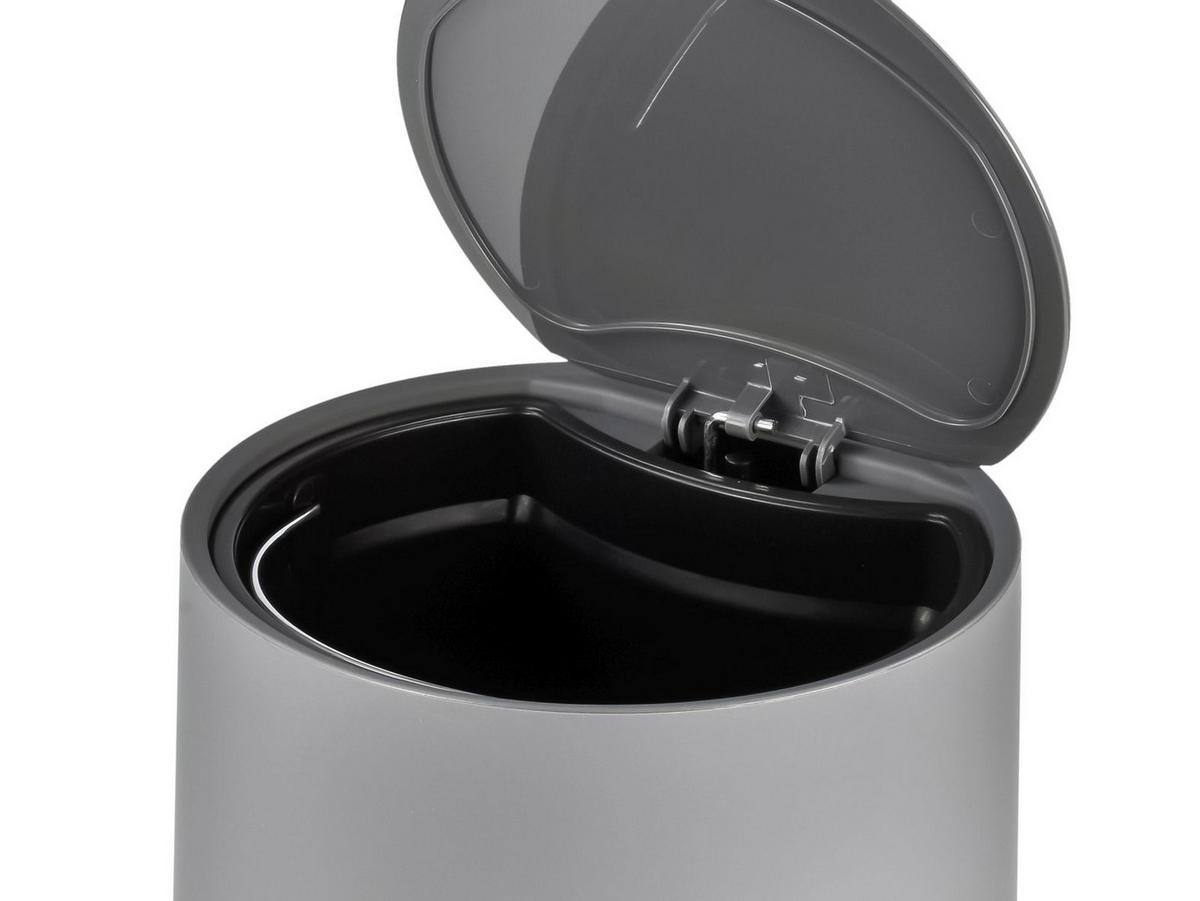 BAD ACCESSOIRES SET Nova ONE 2tlg. grey (grau) - Grau, Kunststoff (23/29/23cm) - Zone Denmark