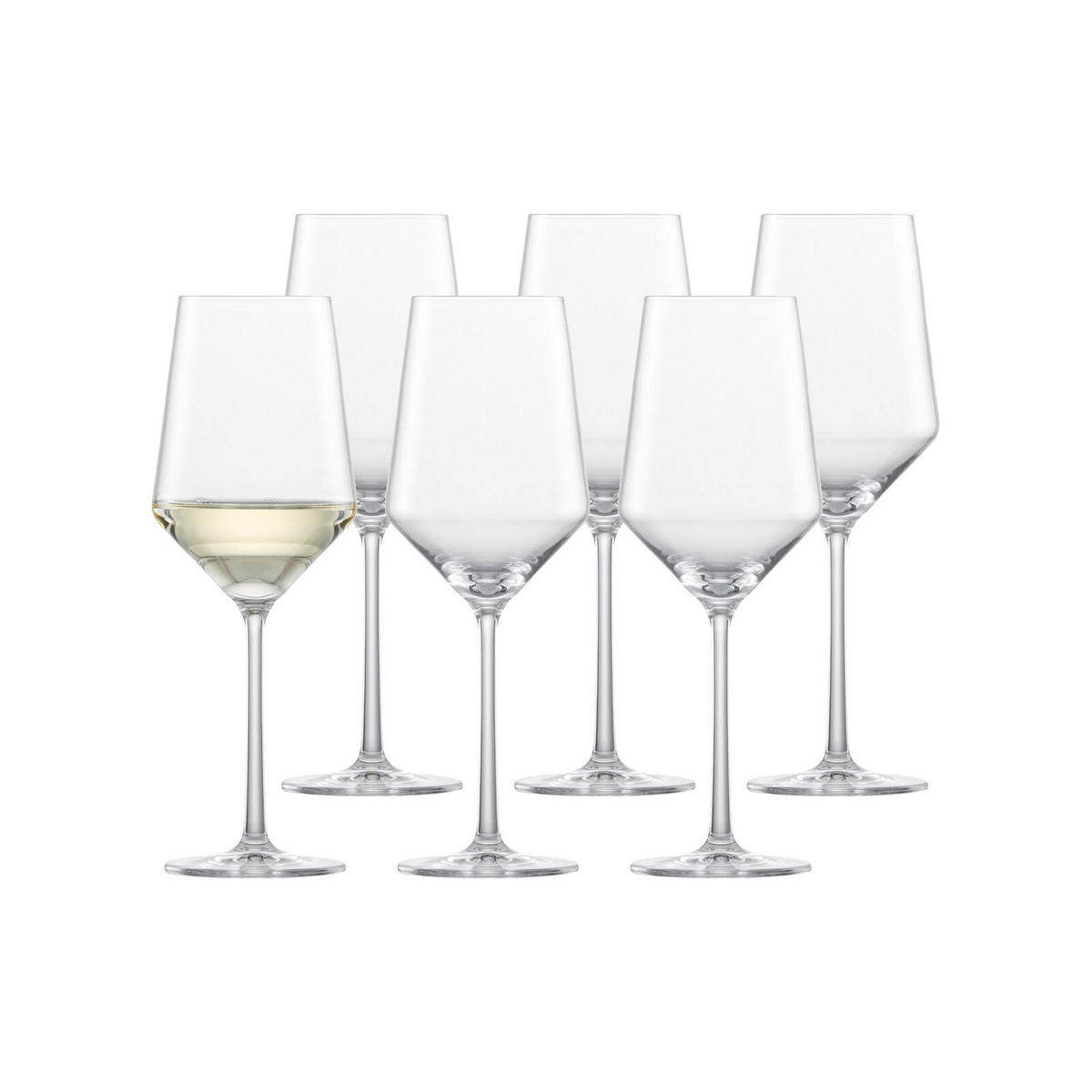 SAUVIGNON WEISSWEINGLÄSER Pure transparent 408 ml 6er Set - Transparent, Glas (0.408L) - Zwiesel Glas