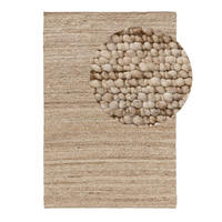 WOLLTEPPICH Finn Beige 200x300 cm - Beige, Textil (200/300cm) - benuta Pure