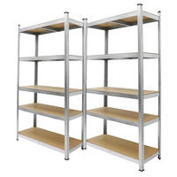 LAGERREGAL 2er Set - Multicolor, Holzwerkstoff (40/180/90cm) - ECD-Germany