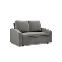 SOFA Neo mit abgeschrägter Armlehnen hellgrau - Hellgrau, Textil (148/90/87cm) - SIMKAM Furniture