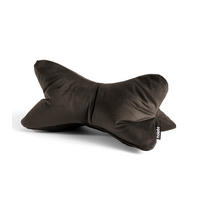 NACKENKISSEN Leseknochen Nook - Braun, Textil (42/22cm) - Mokebo