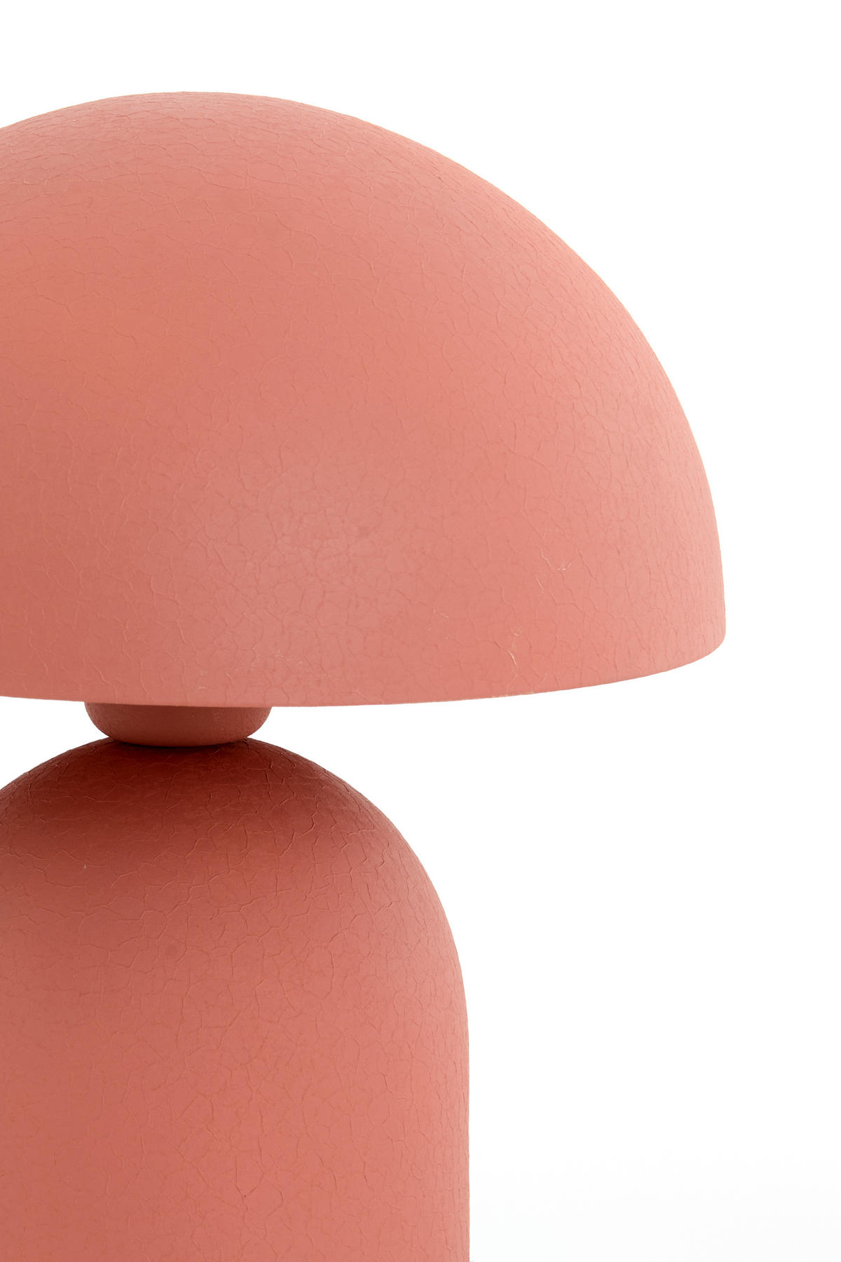 TISCHLAMPE Tolima Rot Ø23/35 cm - Rot, Metall (23/23/35cm) - Light & Living