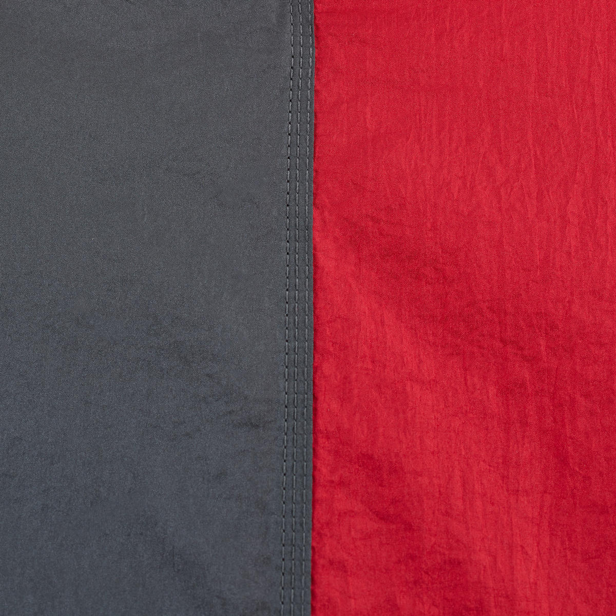 HÄNGEMATTE - Rot/Schwarz, Textil (152/5/255cm) - Relaxdays