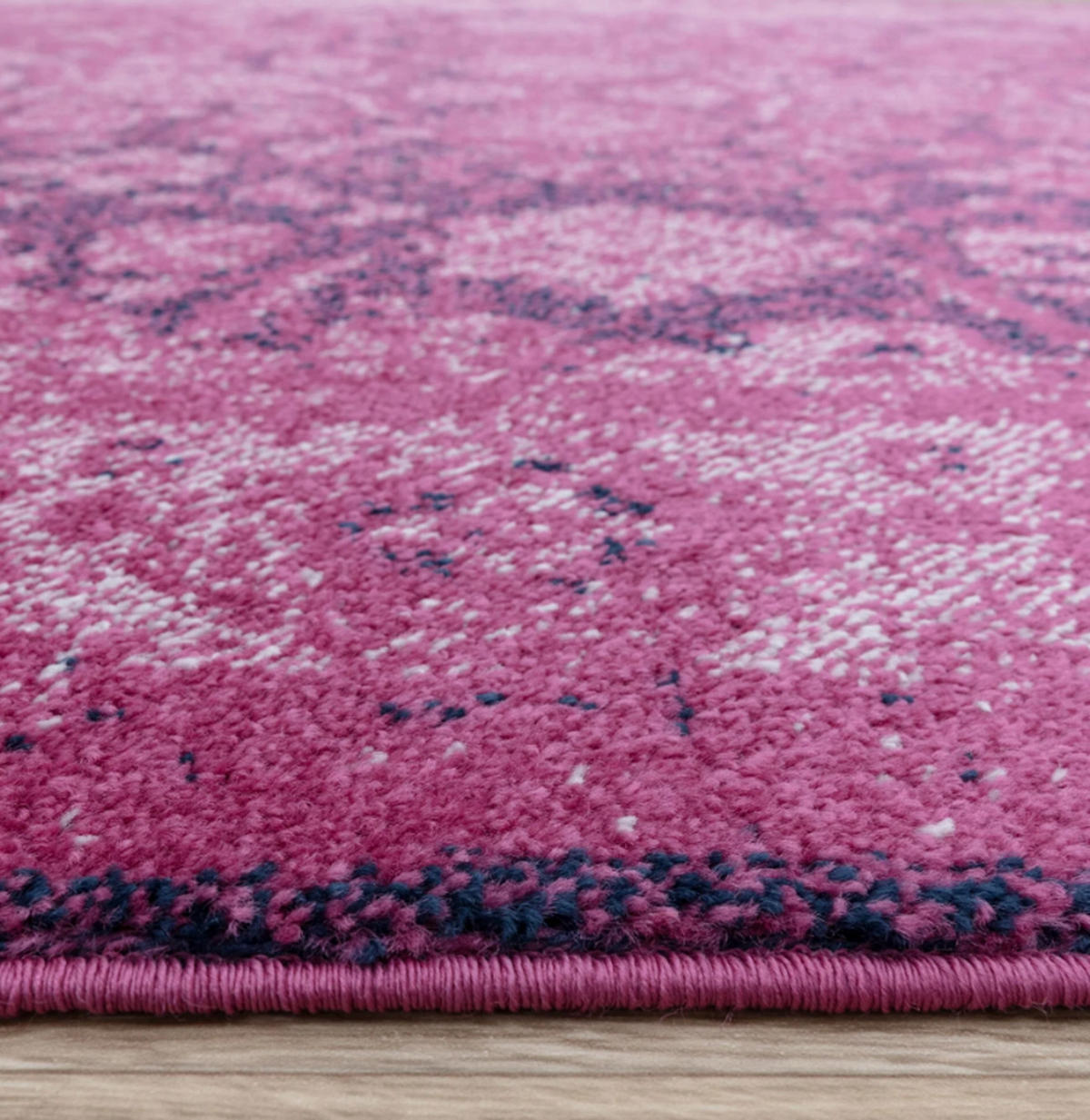 TEPPICH modern Flachgewebe LEGACY Rosa 160 x 230 cm - Pink, Textil (160/230cm) - Novatrend