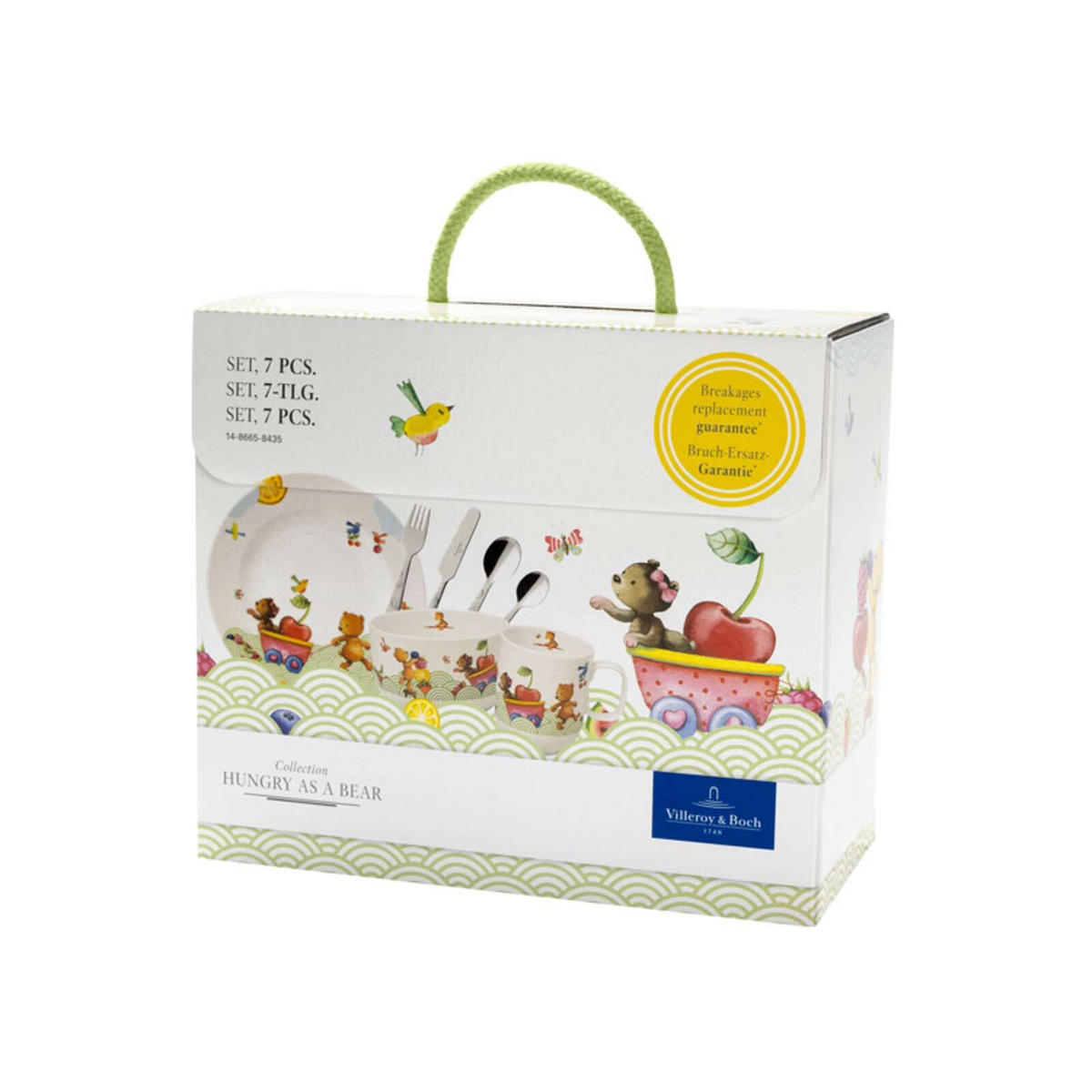 KINDERGESCHIRR Hungry as a Bear bunt - Multicolor, Keramik (1/1/1cm) - Villeroy & Boch