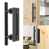 MÖBELGRIFF Schwarz 1er-Set 300 mm - Schwarz, Metall (0.4/3/3cm)