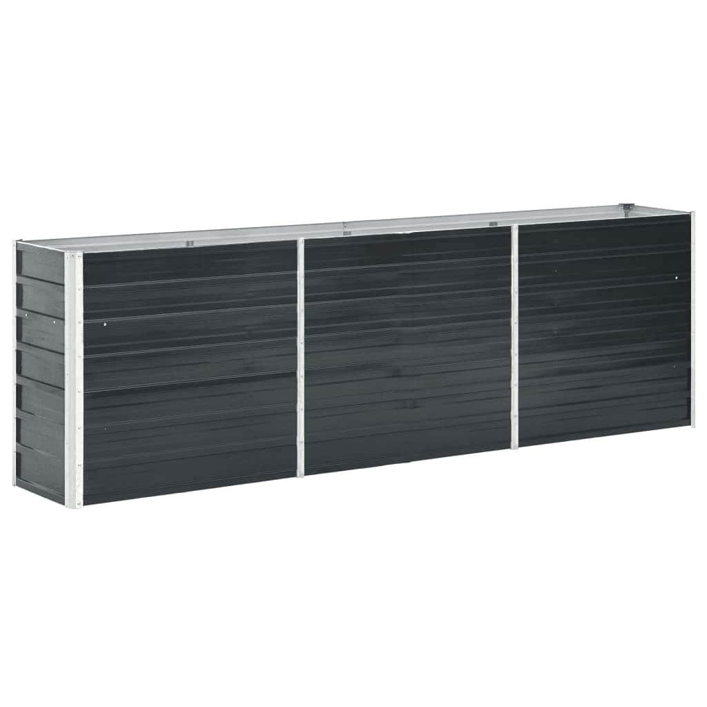 Deluke Hochbeet Anthrazit 240x77x40 cm